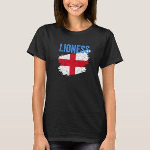 Support Lioness 2022 Women Football Soccer T-Shirt