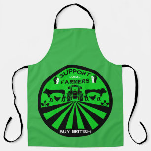 Support Local British Farm Produce Apron