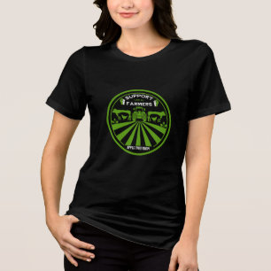 Support Local Farm Produce Tri-Blend Shirt