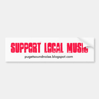 Support Local Music Sticker