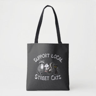Support Local Street Cats Tote Bag