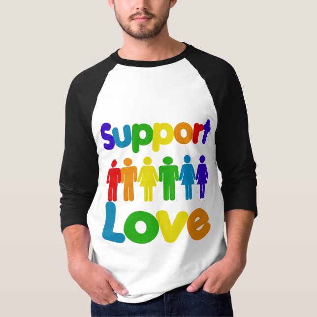 Support Love T-Shirt (Front)