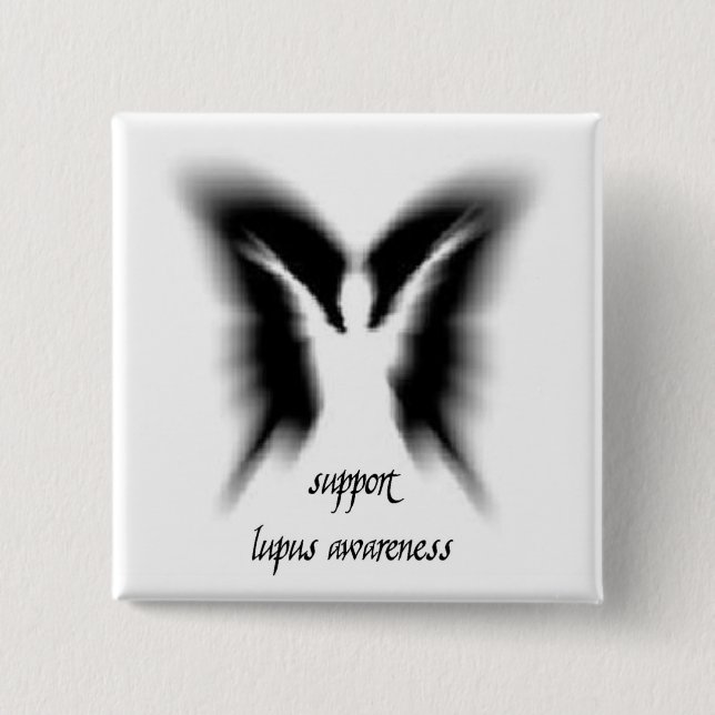 Support Lupus Awareness Button (Front)