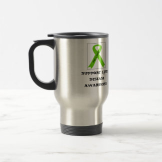 SUPPORT LYME DISEASE AWARENESS TRAVEL MUG