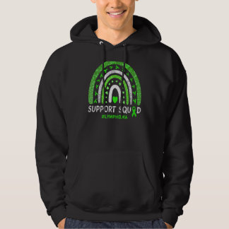 Support Lymphoma Squad Rainbow Matching Team Hoodie