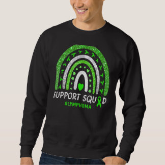 Support Lymphoma Squad Rainbow Matching Team Sweatshirt