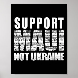 Support Maui Not Ukraine  Poster