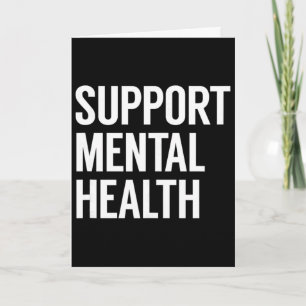 Support Mental Health Card