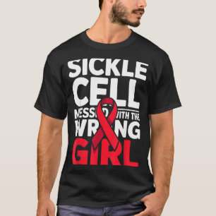 Support Messed Wrong Sickle Warrior Cell Smile T-Shirt