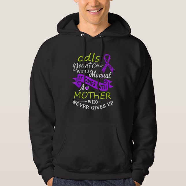 Support Mothers Of Children With Cornelia De Lange Hoodie (Front)