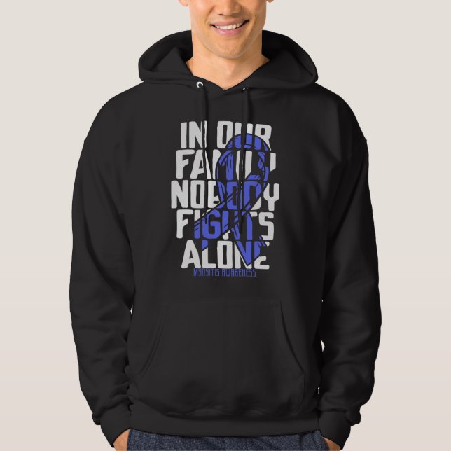 Support Myositis Warrior Cute Family Disease Aware Hoodie (Front)