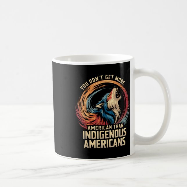Support Native Americans Against Trump _1  Coffee Mug (Right)