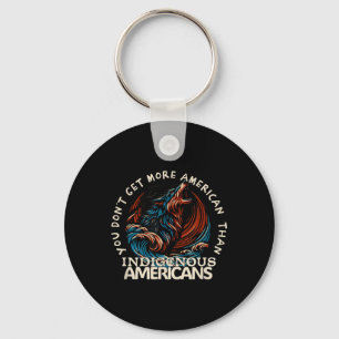 Support Native Americans Against Trump _2 Key Ring