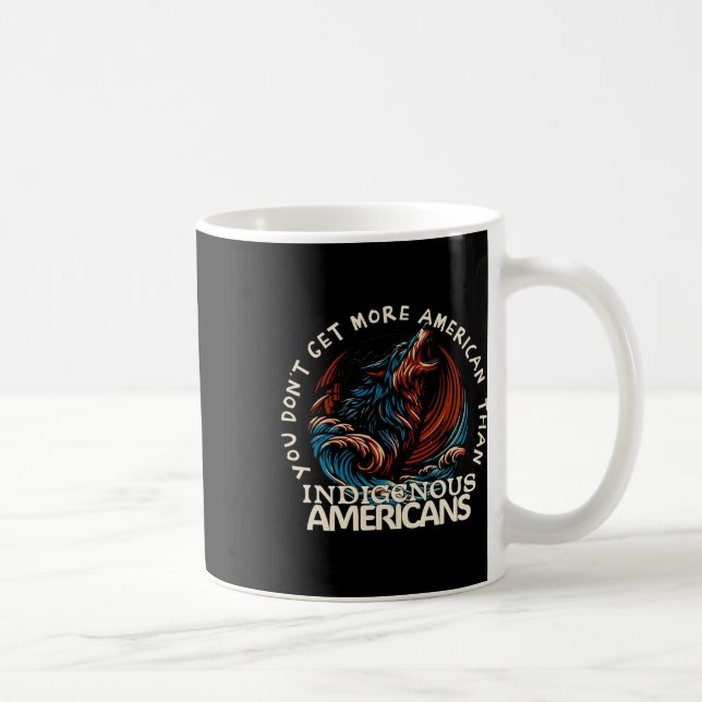 Support Native Americans Against Trump  Coffee Mug (Right)