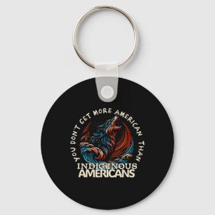 Support Native Americans Against Trump  Key Ring