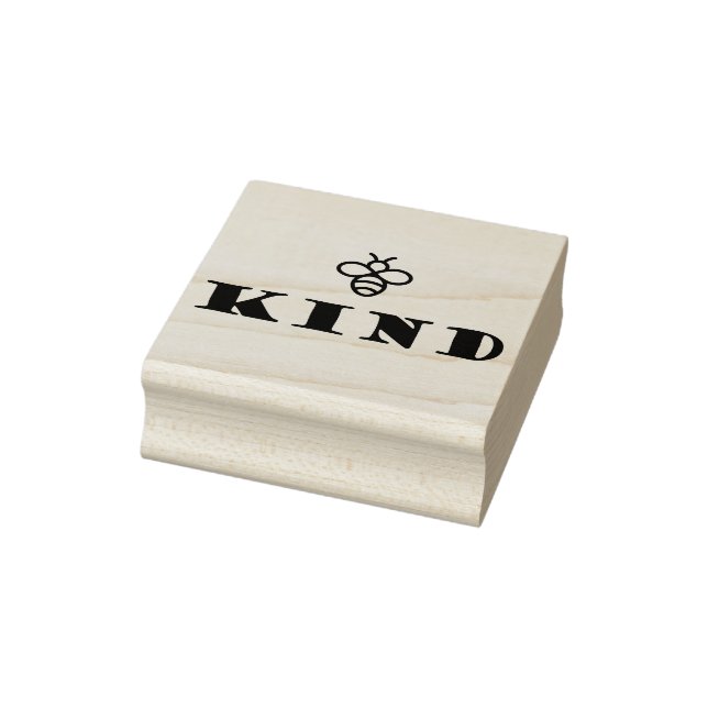 Support Nature - Be "Bee" Kind Rubber Stamp (Stamp)