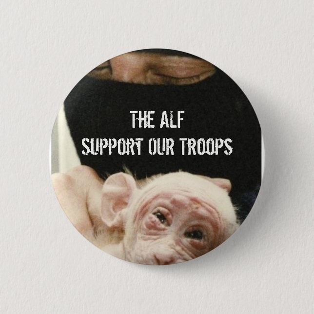 Support OUR Troops! 6 Cm Round Badge (Front)