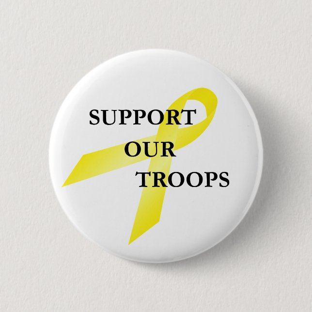 Support our Troops Button (Front)