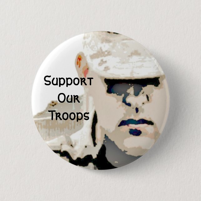 Support Our Troops Button (Front)