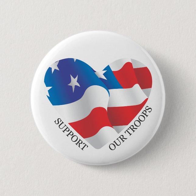 Support Our Troops Button (Front)