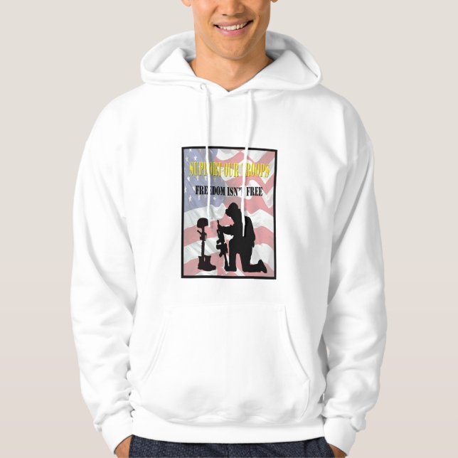 Support Our Troops Military Shirt (Front)