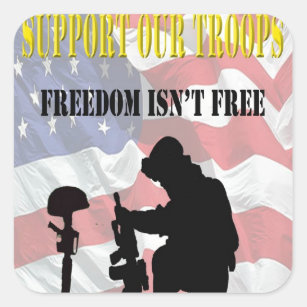 Support Our Troops Stickers