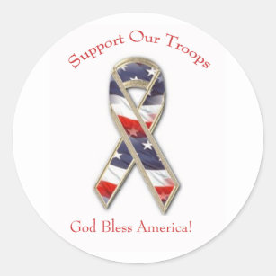Support our troops Stickers
