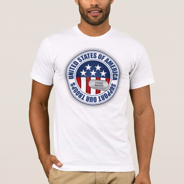 Support Our Troops T-Shirt (Front)
