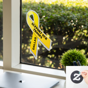 Support Our Troops Yellow Ribbon