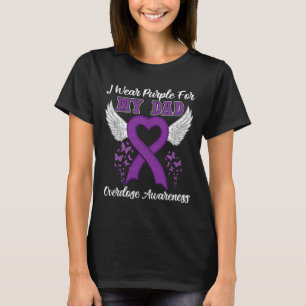 Support Overdose Awareness Month Costume Dad Gift T-Shirt