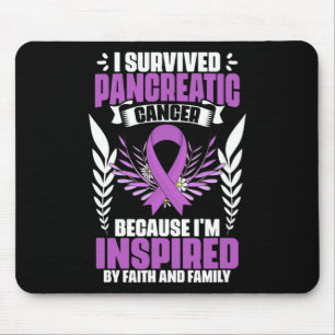 Support Pancreas Survivor Pancreatic Cancer Awaren Mouse Pad