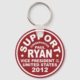 Support Paul Ryan Vice President Seal Key Ring