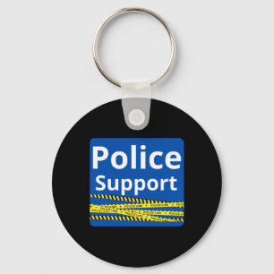 Support Police  Key Ring