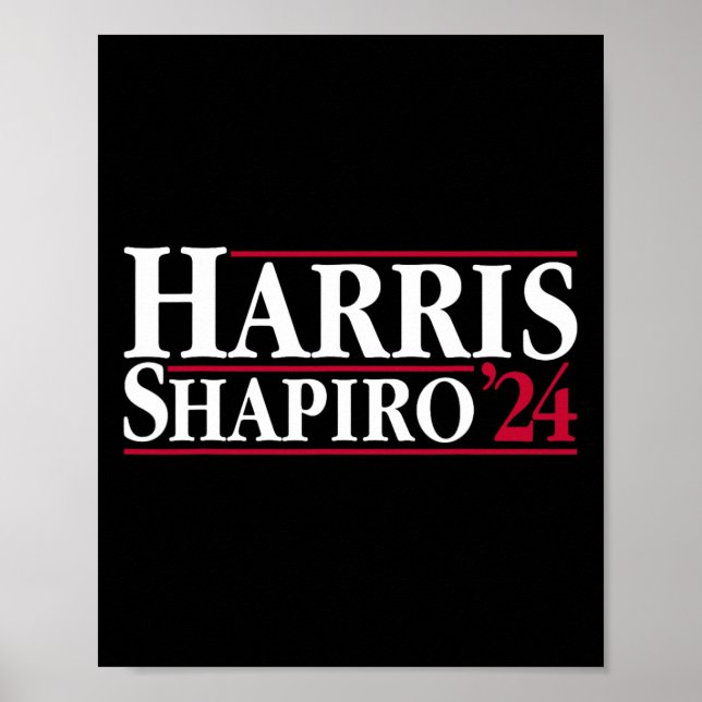 Support President Kamala Tee  Poster (Front)