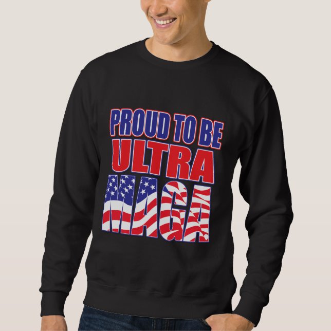 Support President Trump Sweatshirt (Front)