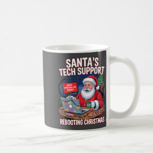 Support Rebooting s Santa Tech Vibes Coffee Mug