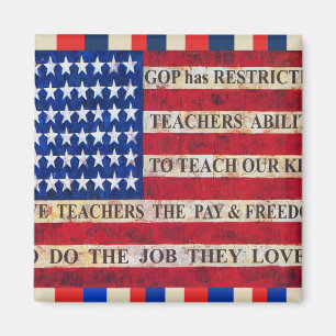 Support & Respect Our Teachers! Magnet