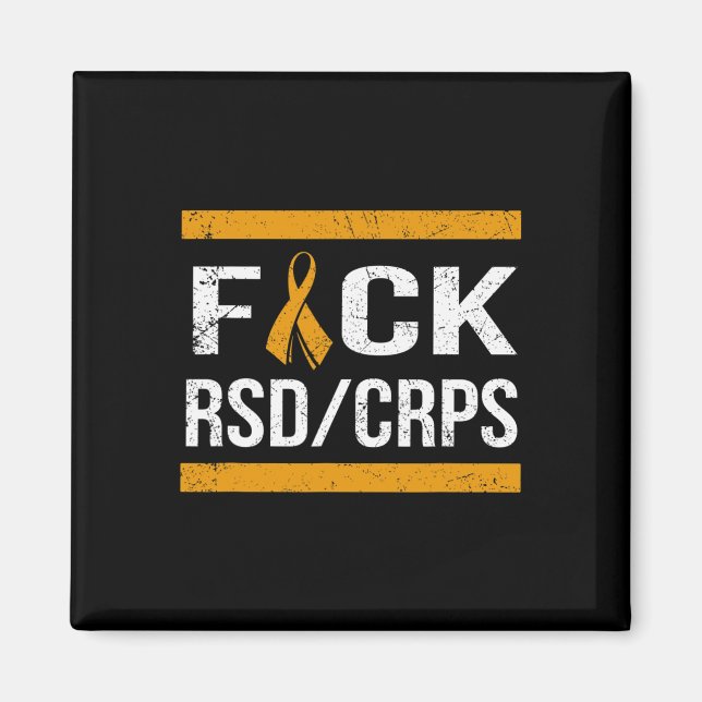 SUPPORT RSDCRPS AWARENESS T SHIRT MAGNET (Front)