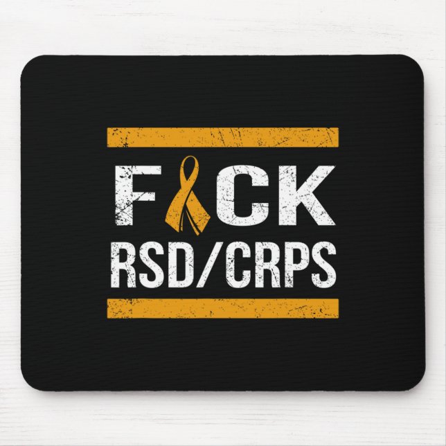 SUPPORT RSDCRPS AWARENESS T SHIRT MOUSE PAD (Front)
