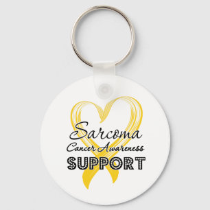Support Sarcoma Cancer Awareness Key Ring