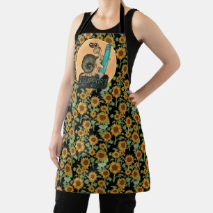 Support Small Artists Snail and Sunflowers Apron
