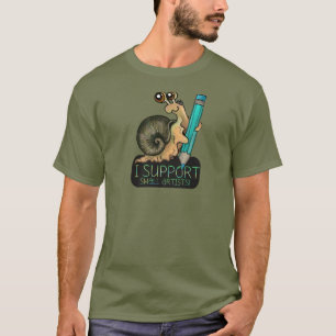 Support Small Artists Snail T-Shirt