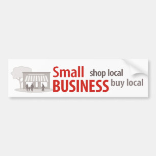 Support Small Business Bumper Sticker