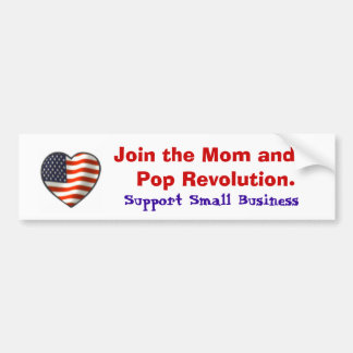 Support Small Business Bumper Sticker