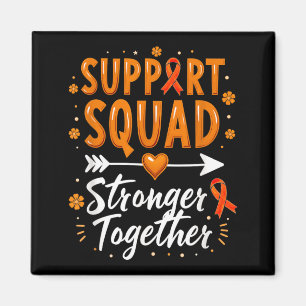 Support Squad Acute Myeloid Leukaemia Awareness Magnet
