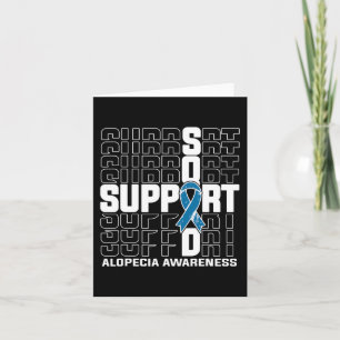 Support Squad Alopecia Awareness Card