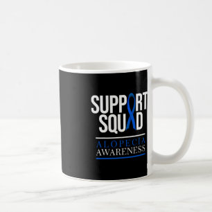 Support Squad Alopecia Awareness Hair Loss Coffee Mug