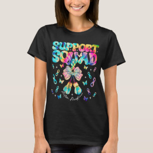 Support Squad Autism Awareness Acceptance Infinity T-Shirt