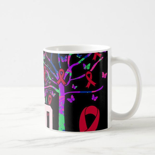 Support Squad Brain Aneurysm Awareness Month Suppo Coffee Mug (Right)