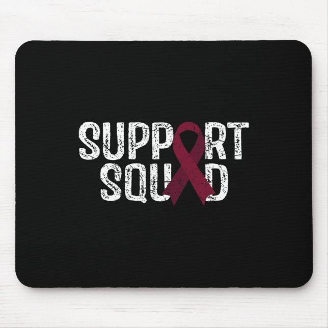 Support Squad Brain Aneurysm Awareness  Mouse Pad (Front)